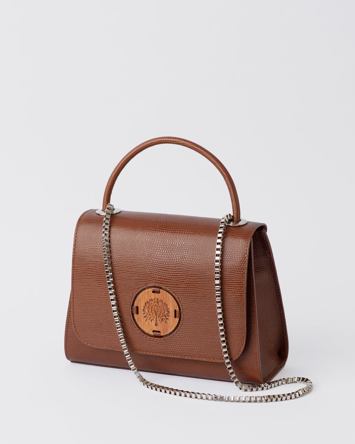 YUNA CHAIN MAHOGANY • BROWN