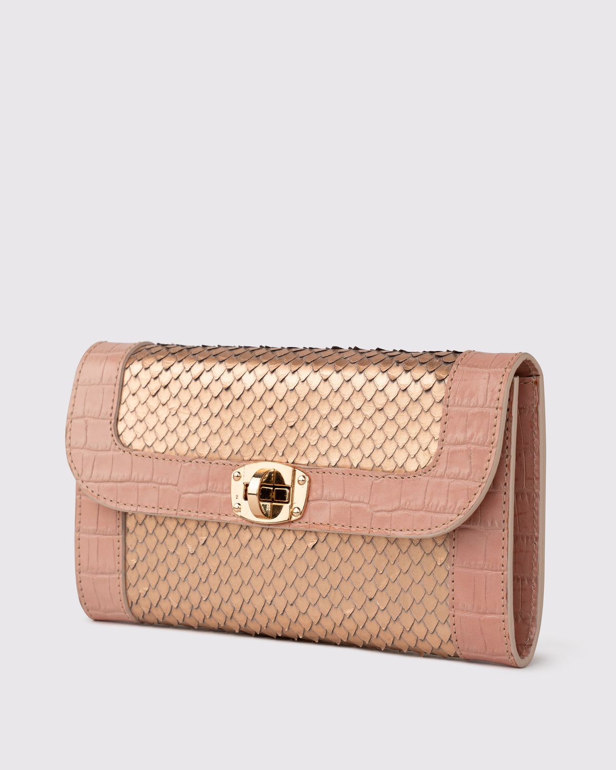 ILON CLUTCH • ROSE GOLD
