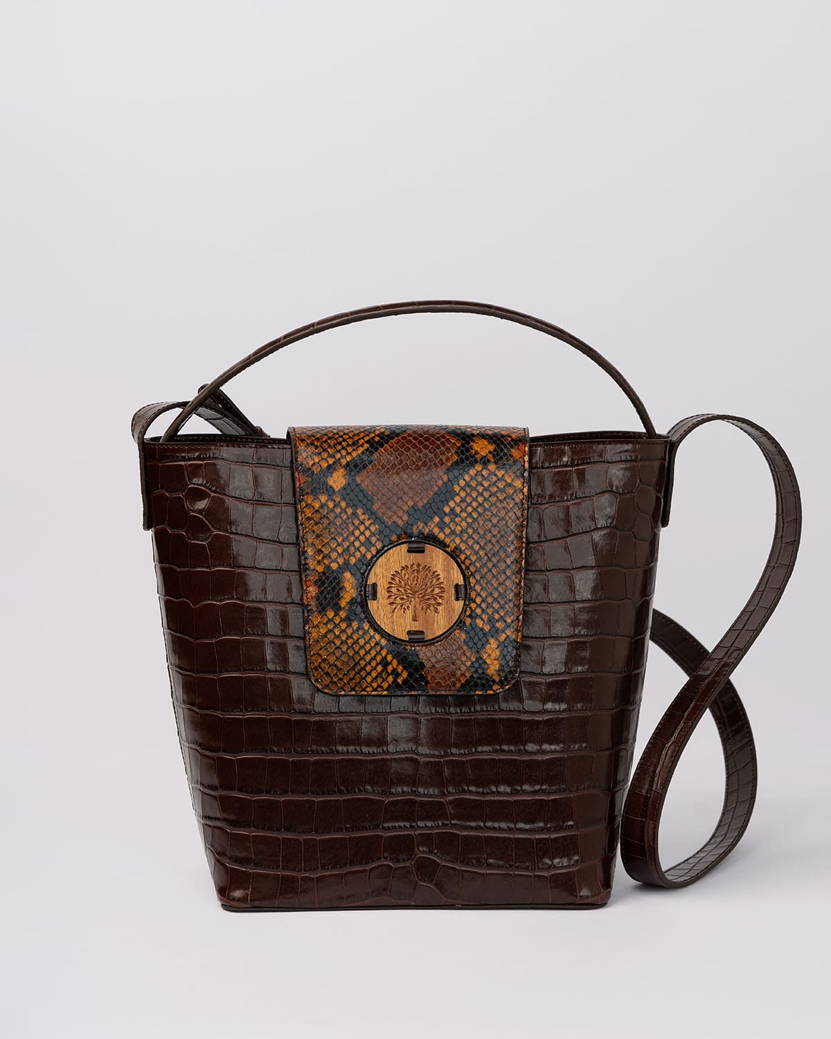 LIVET BUCKET • DARK BROWN