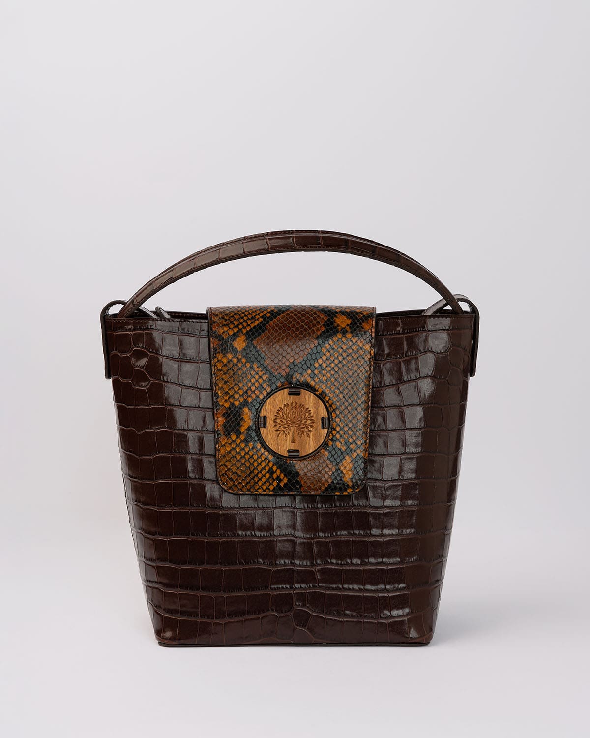 LIVET BUCKET • DARK BROWN