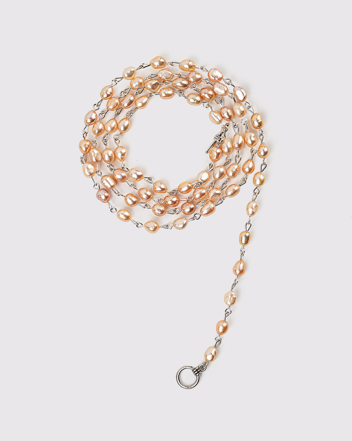 PINK PEARLS NECKLACE