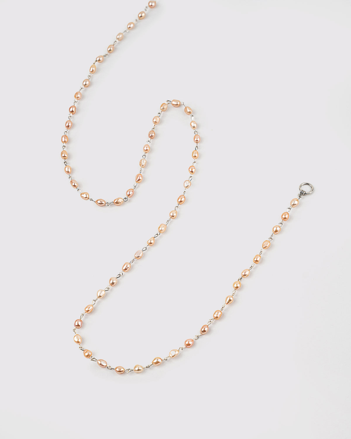 PINK PEARLS NECKLACE