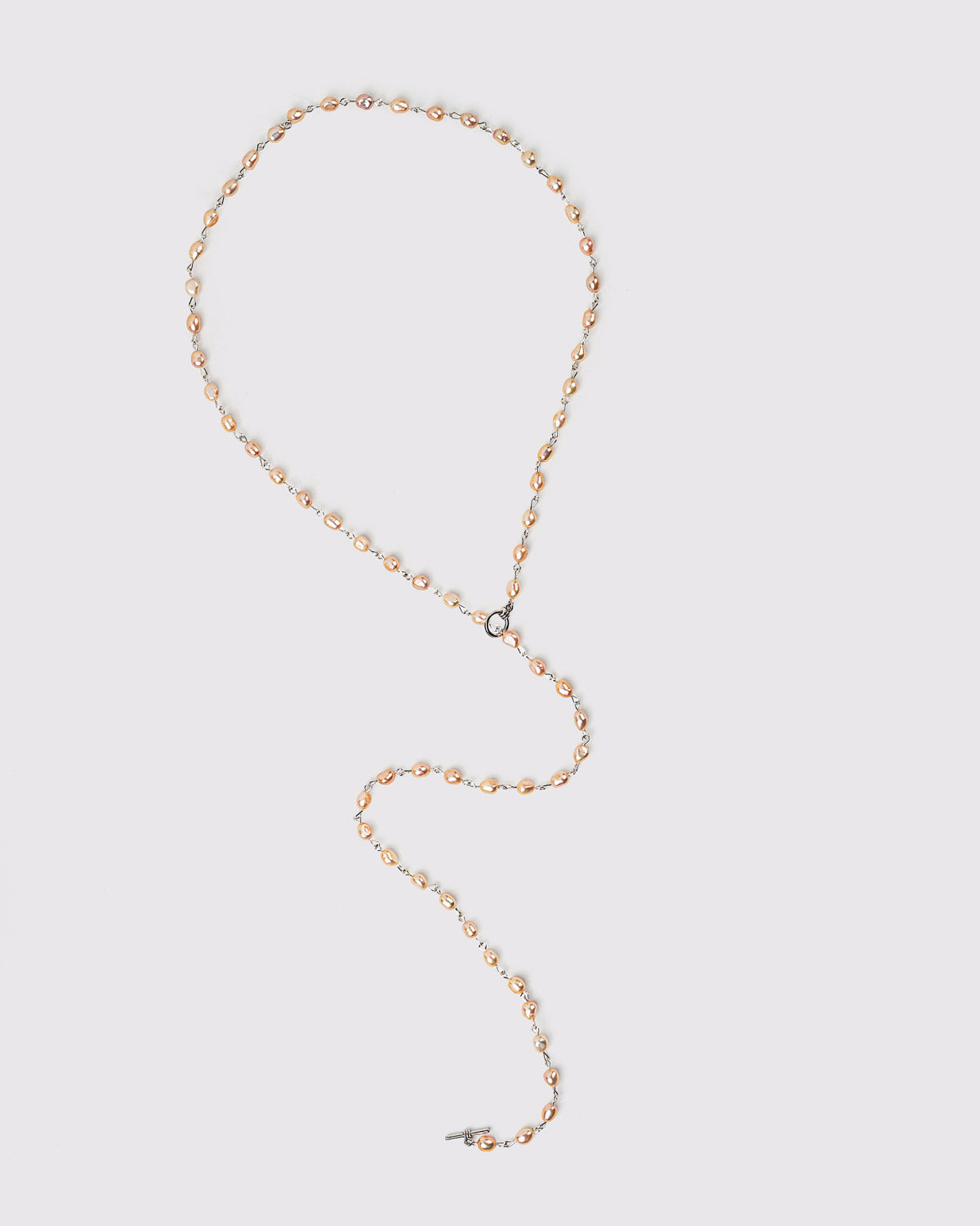 PINK PEARLS NECKLACE