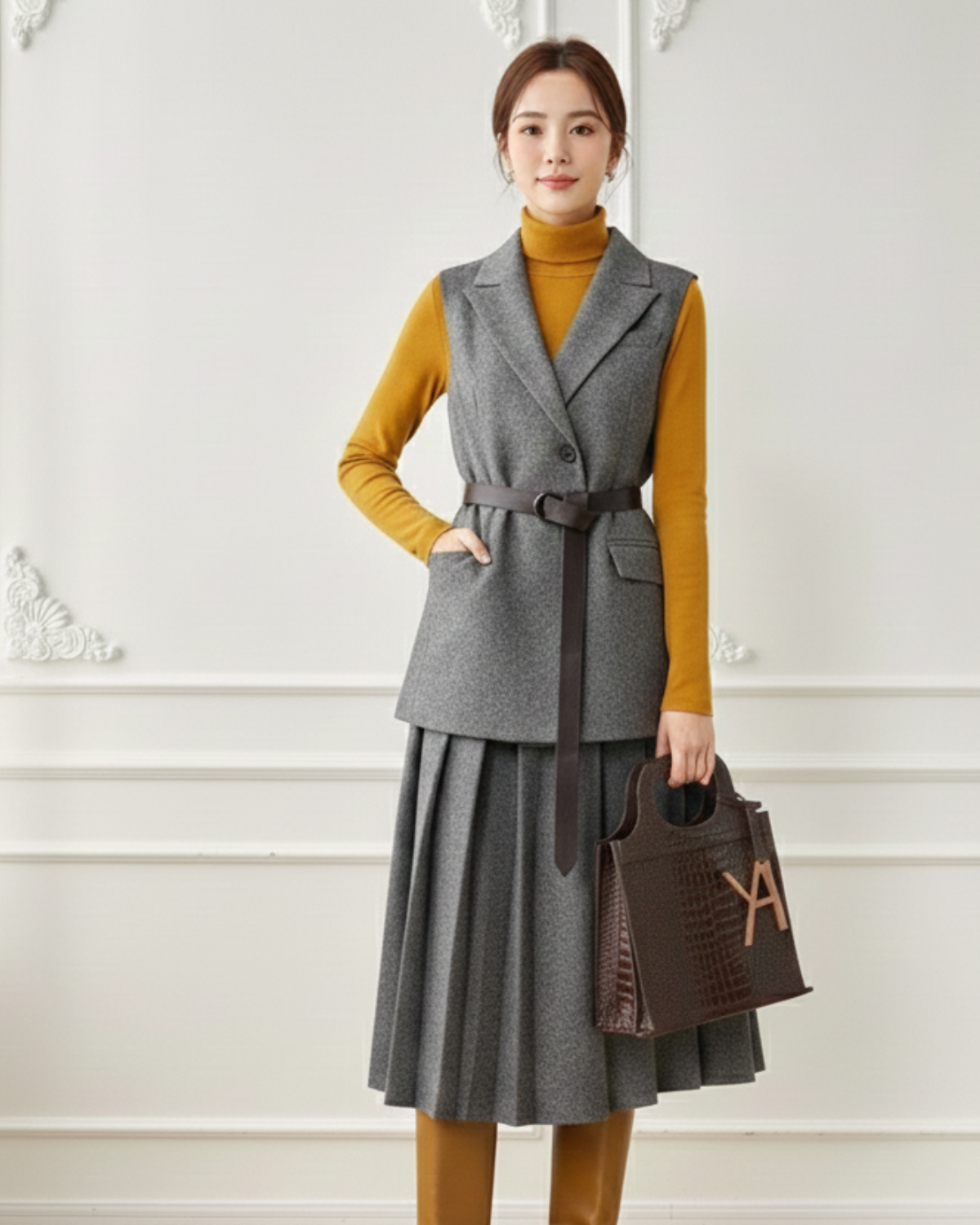 YVA WALNUT • BROWN