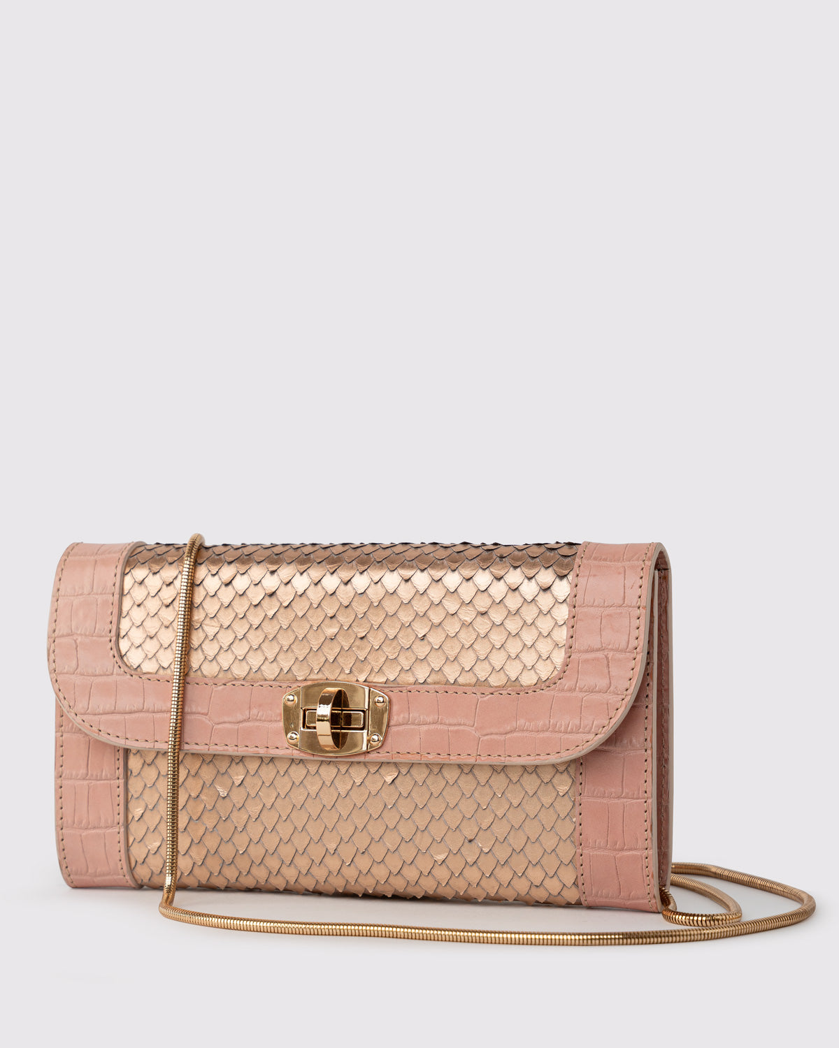 ILON CLUTCH • ROSE GOLD