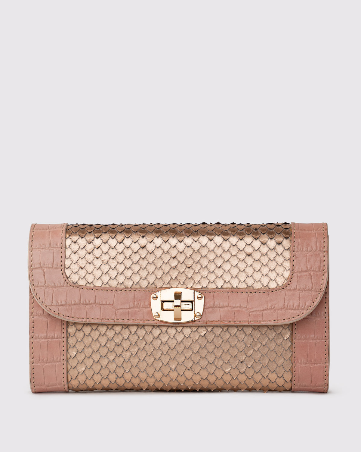 ILON CLUTCH • ROSE GOLD