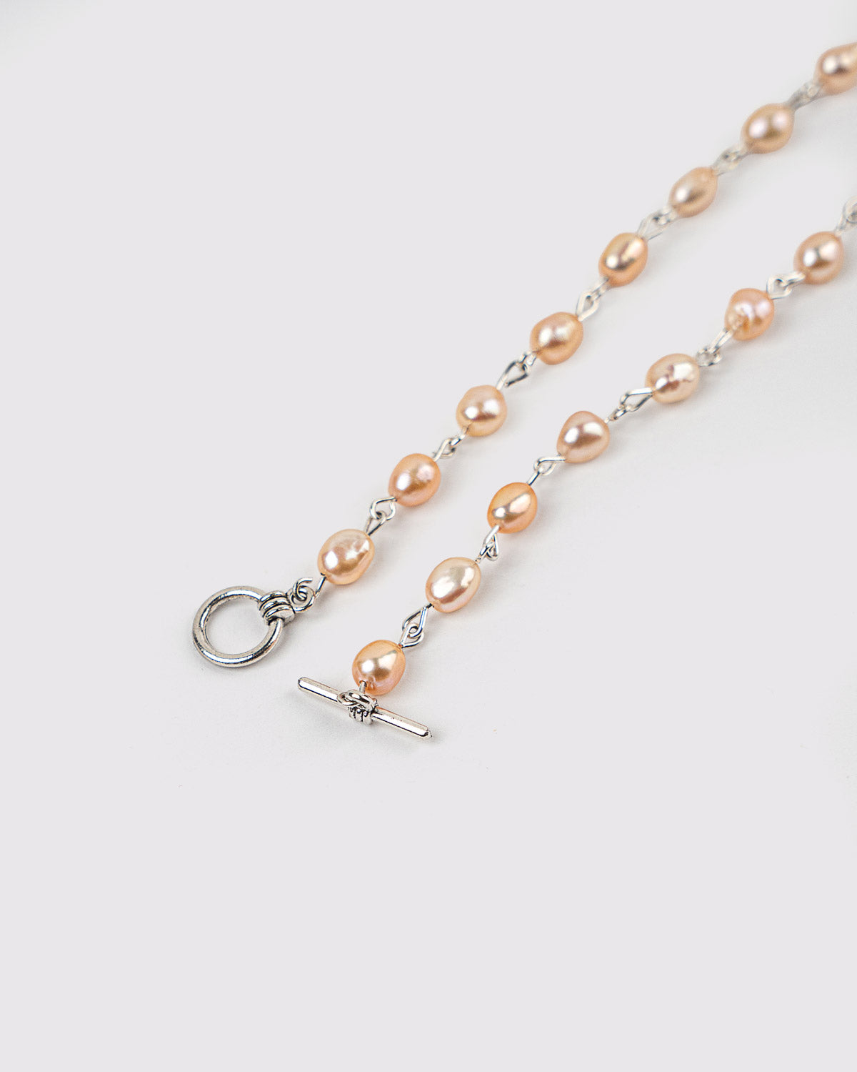 PINK PEARLS NECKLACE